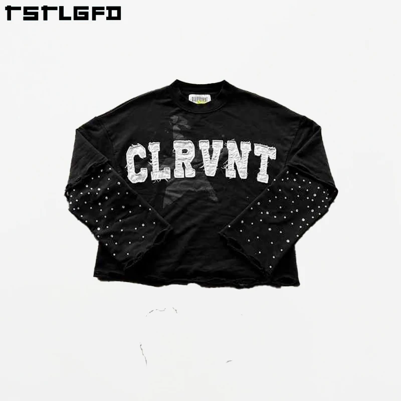Shop Our Streetwear Distressed Embroidery Patches Tee Shirts