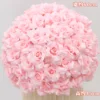 [34ซม.] ลูกบอลกุหลาบสีชมพู 60ซม