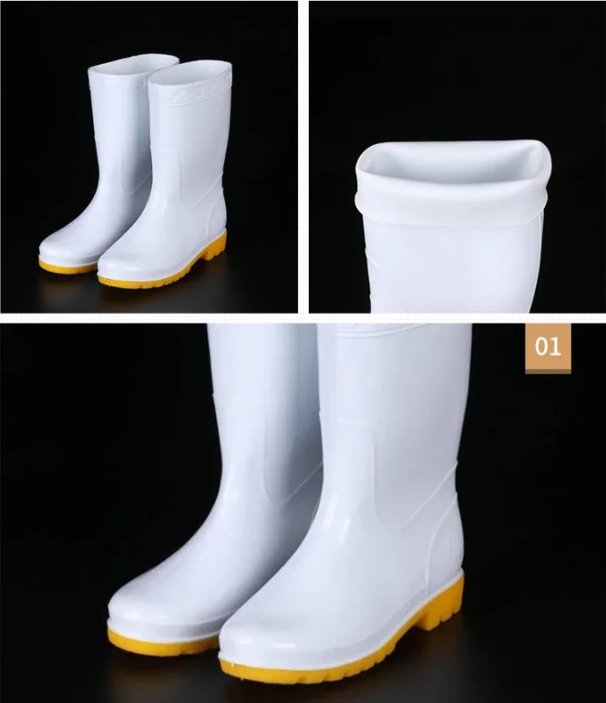 Mens White Rain Boots 2024