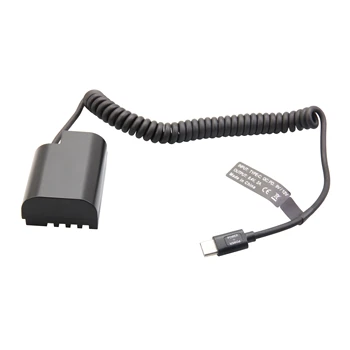 TYPE C PD Power Supply Adapter to DMW-DCC12 DC Coupler DMW-BLF19 for DMC GH3 GH4 GH5 Digital Cameras detail image