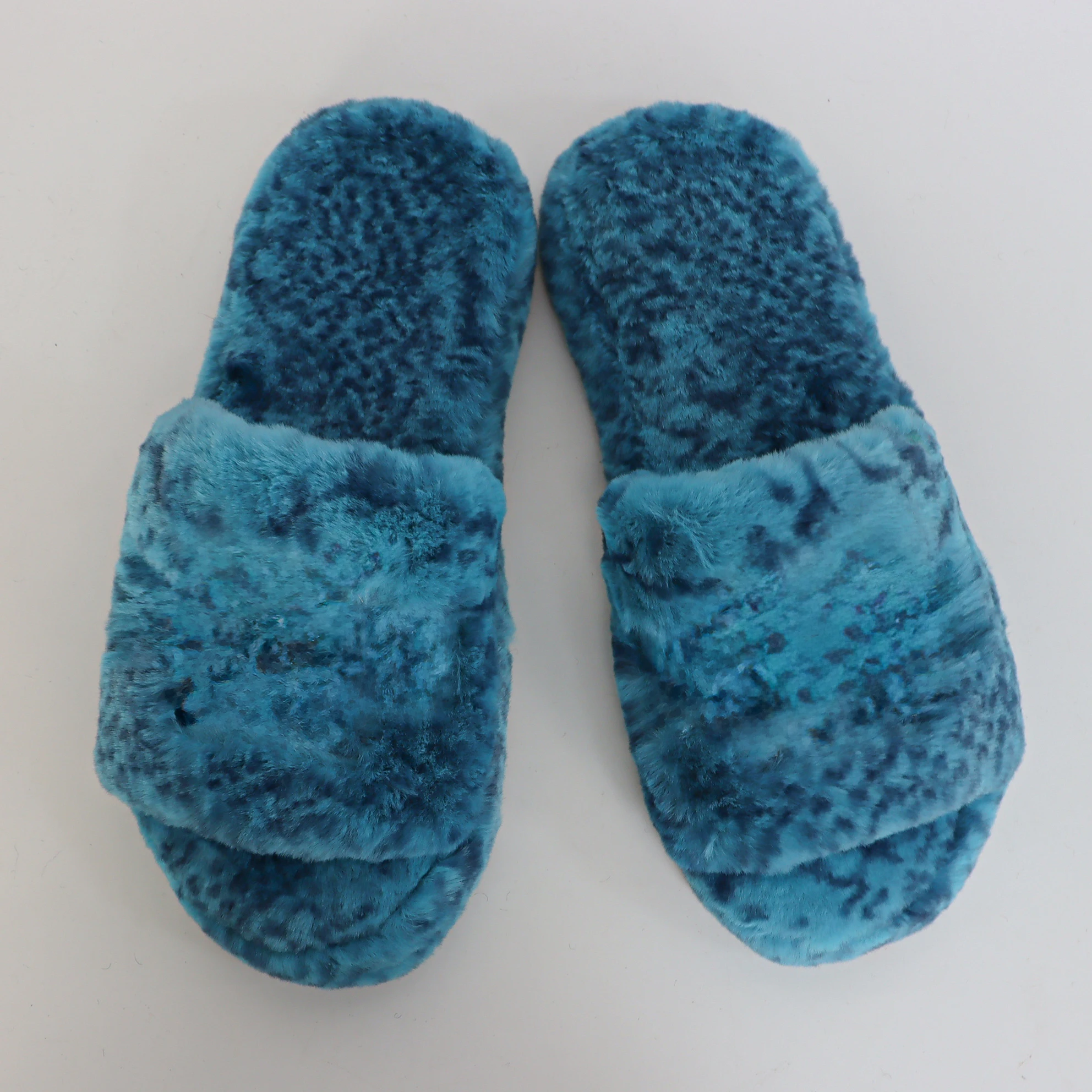 Custom Men's Designer Embroidered Plush Memory Foam Fuzzy House ...