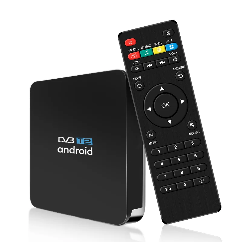 Advanced System HD TV Box 4K Digital DVB T2 Amlogic S905X3 Super Streaming Hybrid Android 2GB 16GB Internet T2 Decoder TV Box