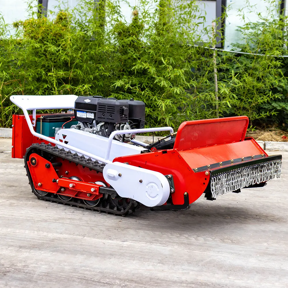 Diesel Engine Remote Control Multifunction Crawler Machine with Mower Forestry Mulcher