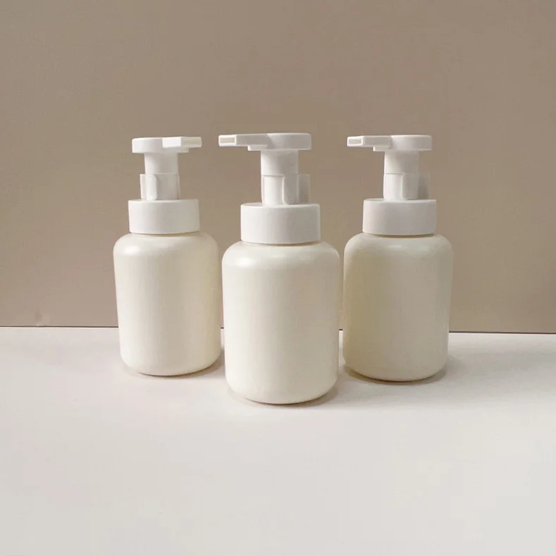 Empty Skin Care Wash Baby Bottle 250ml HDPE Cosmetic Plastic Foam Soap Dispenser Foam Pump Bottle