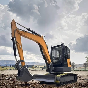 Free Shipping Multifunctional Mini Excavator CE EPA Engine New Crawler Digger Home Farm 3.5 Ton Excavators