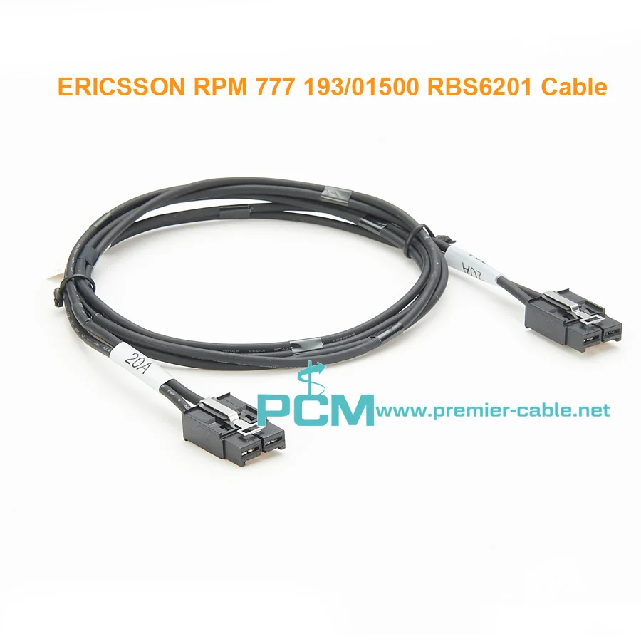 ERICSSON RPM 777 193/01500 RBS6201 Cable details