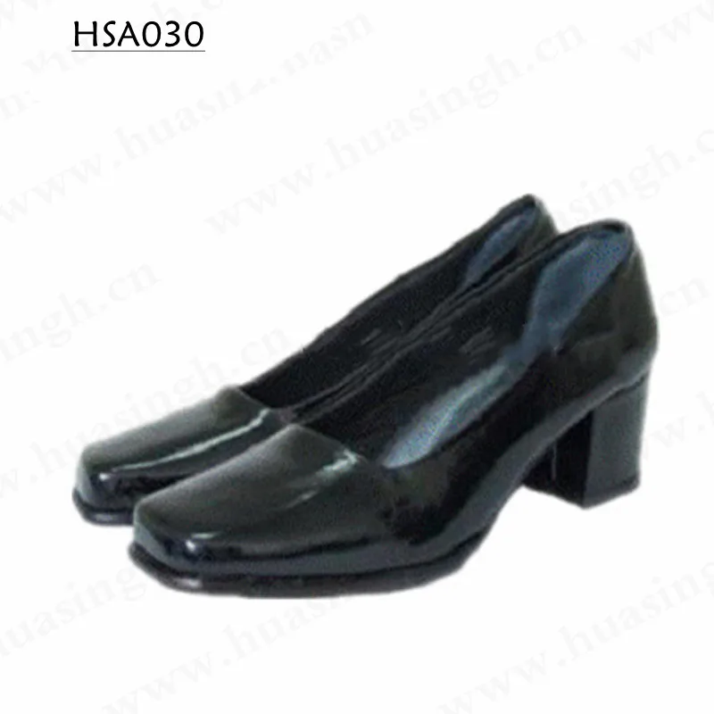 LXG,square Toe Deign High Heel Foldable Dress Flats Shoes Factory Women Plus Size Office Lady Low-cut Ladies Shoes HSA030