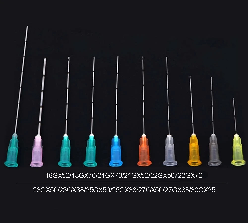Disposable Types Of Hypodermic Syringes Needles 18g 30g 20gauge23gauge