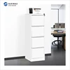 White 4 drawer vertical filing cabinet