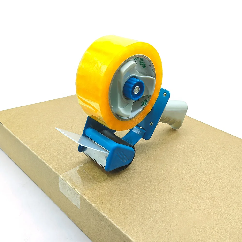 Офисный диспенсер для ленты на заказ, размер 48 мм, 2 дюйма, металлический резак для клейкой ленты, упаковочный дозатор для уплотнения