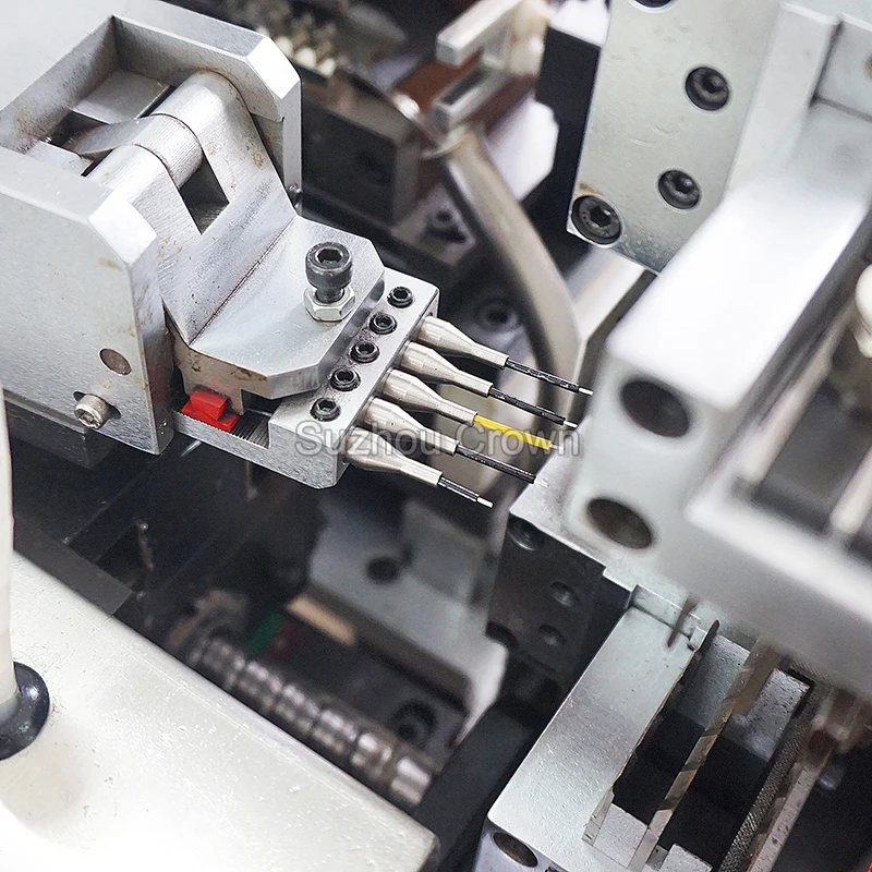 Fully Automatic Wire Cutting Stripping and Crimping Machine One End Tinning Can Process 5 Wires at Same Time