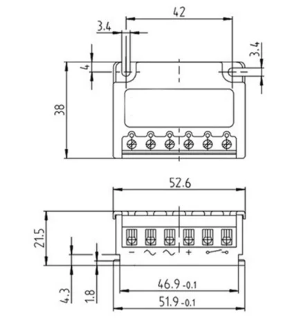 thumbnail image 2 of REACH RZL241-170 555V~(max) 1A 550V Brake Module Motor Brake Rectifier 2 of 10