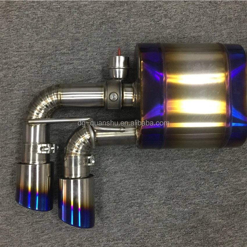 Exhaust Catback With Valve for Audi TT TTS MK2  8J Titanium Exhaust Catback