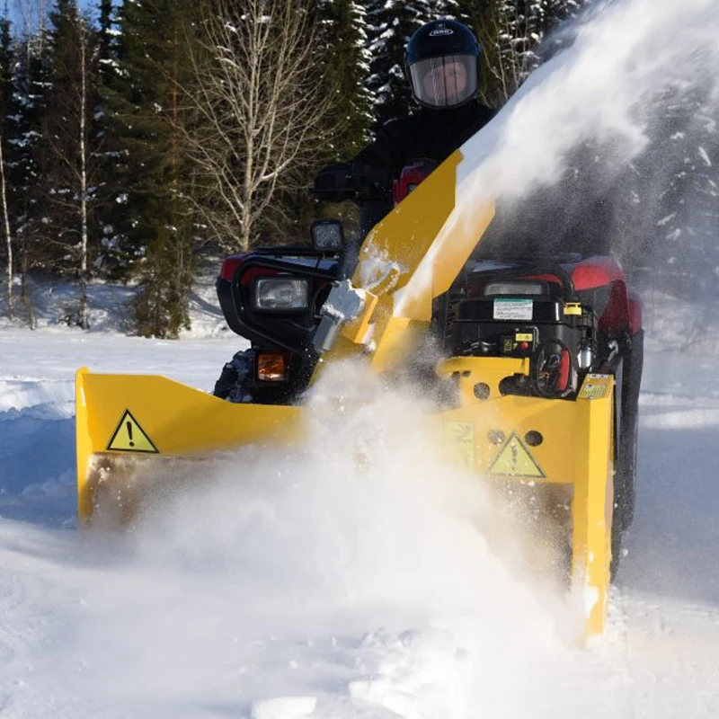 RCM Factory Direct Selling ATV Mounted Snowblower Electric Snow Blower  Removal Snow Sweeper
