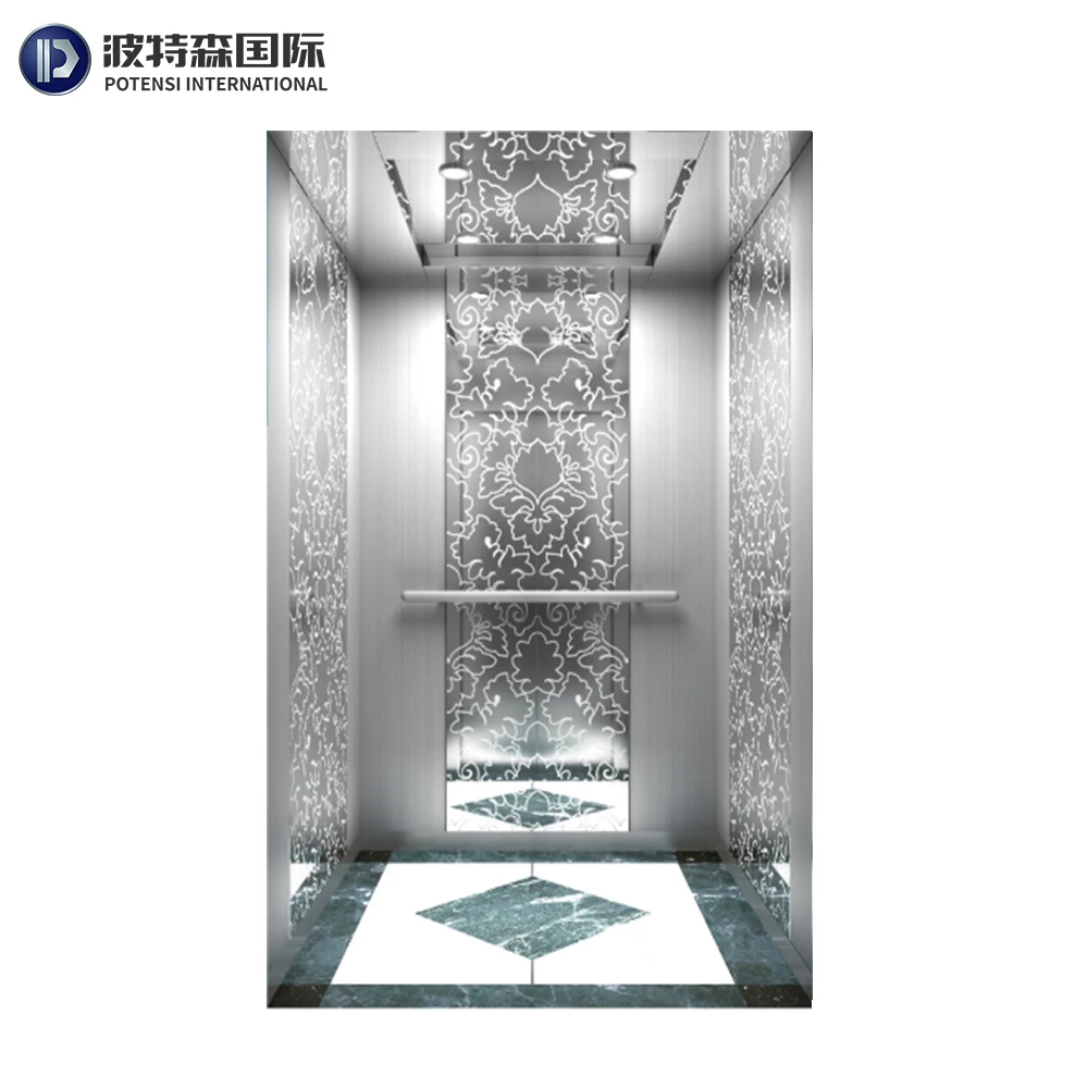 Cheap Passenger Elevator 200kg Home Elevator Lift Price Japan Modern Original Brand Stainless Steel 304 3 Stop Villa Elevator