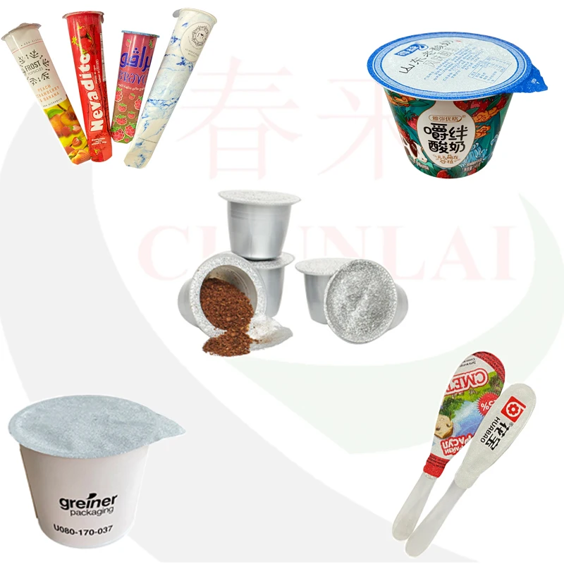 Support Customization Desktop Yogurt Cups Foil Semi Automatic Heat Sealing Machine
