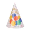 Beige-Paper Hat-6PCS