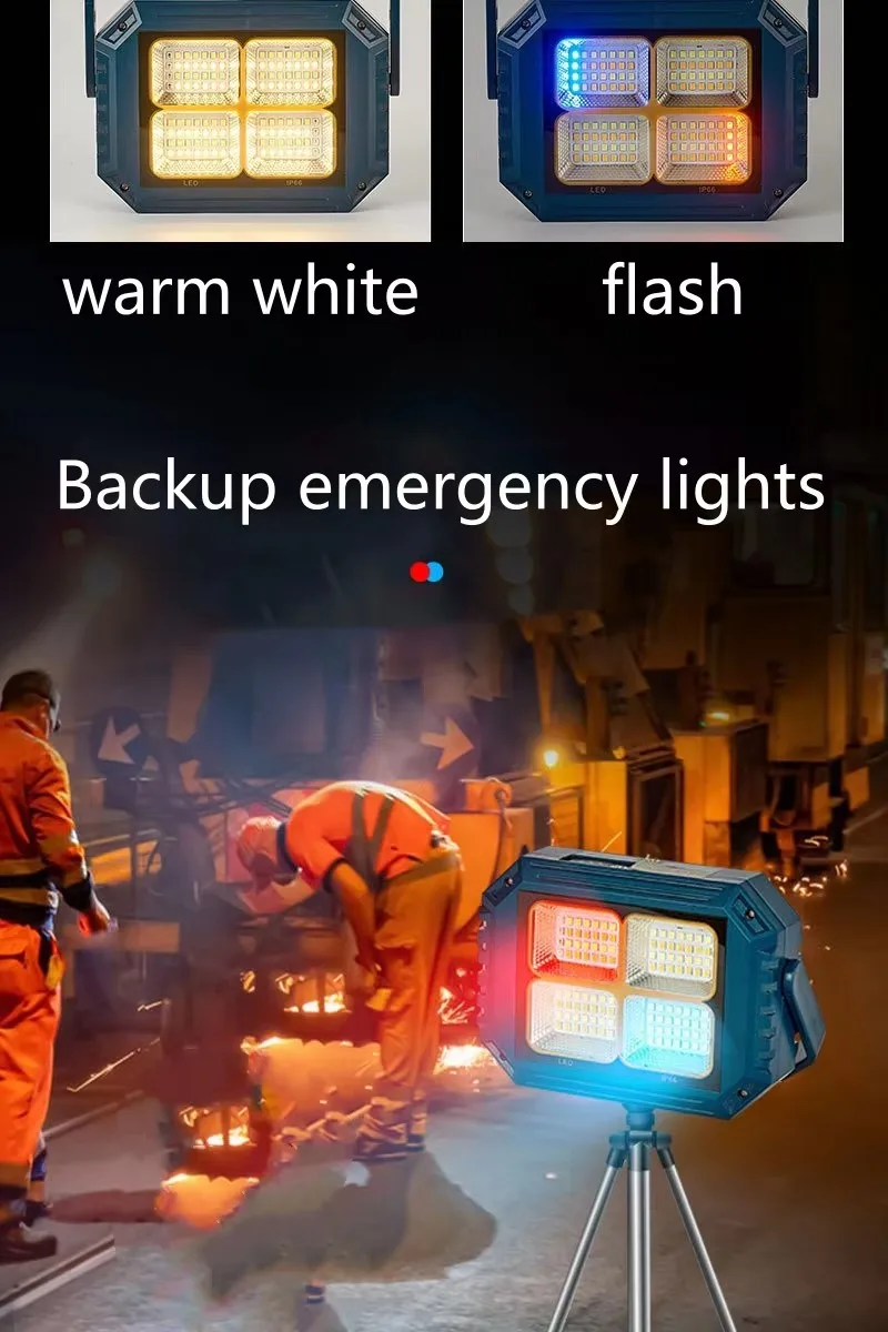 Shingel Emergency Lights for Vehicles Led Emergency Strobe Lights With Solar Panel With Hook and Tripod Hole Emergency Led Light