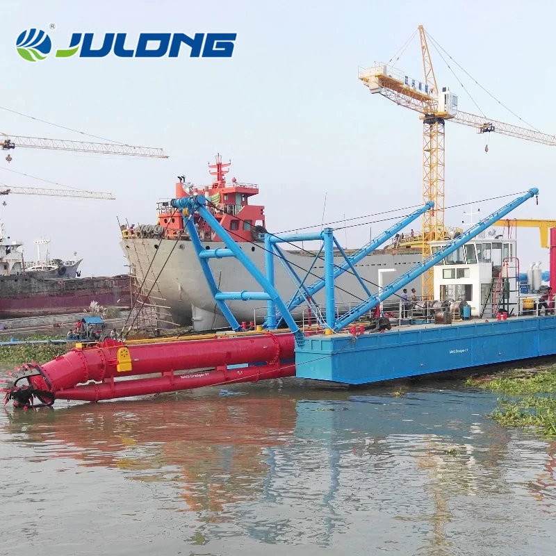River Dredger Sand Mud Dredging Machine Cutter Suction Dredger with Good Dredger Price