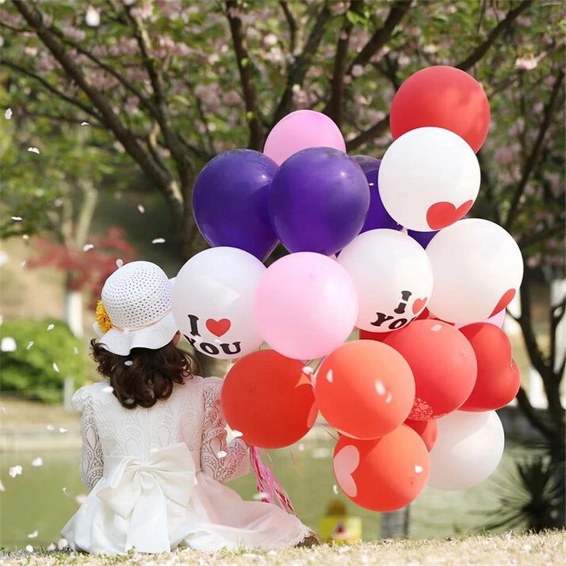 New products 2022 unique hot selling products 10 inch I LOVE YOU latex balloon for wedding party decoration