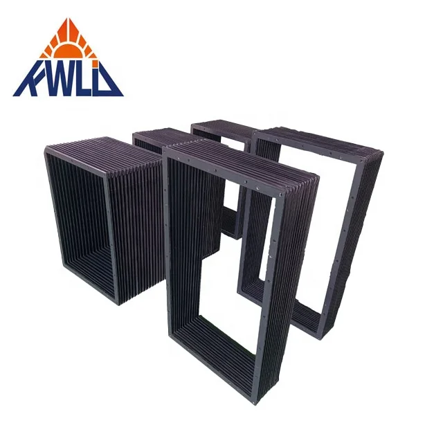 Flexible Accordion Type Protective Bellow Cover Rubber Round Bellow Shaft Accordion Cover