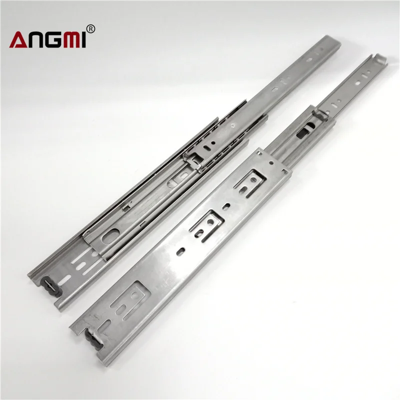 45mm Linear Guide Rail Slide Channel High Quality Ball Bearing Drawer Slides Telescopic Channel