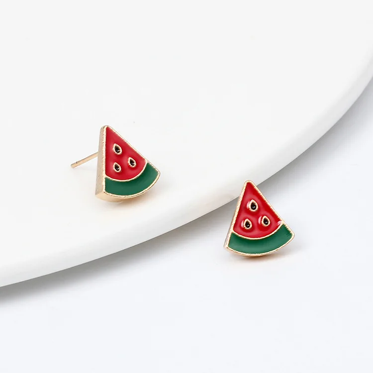 Orecchini in fimo ANGURIA COCOMERO - Gioielli - Orecchini - di Alic
