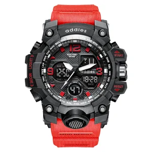 New Super Cool Men Electronic Watches Sports Luminous Watch LED Waterproof Wristwatches