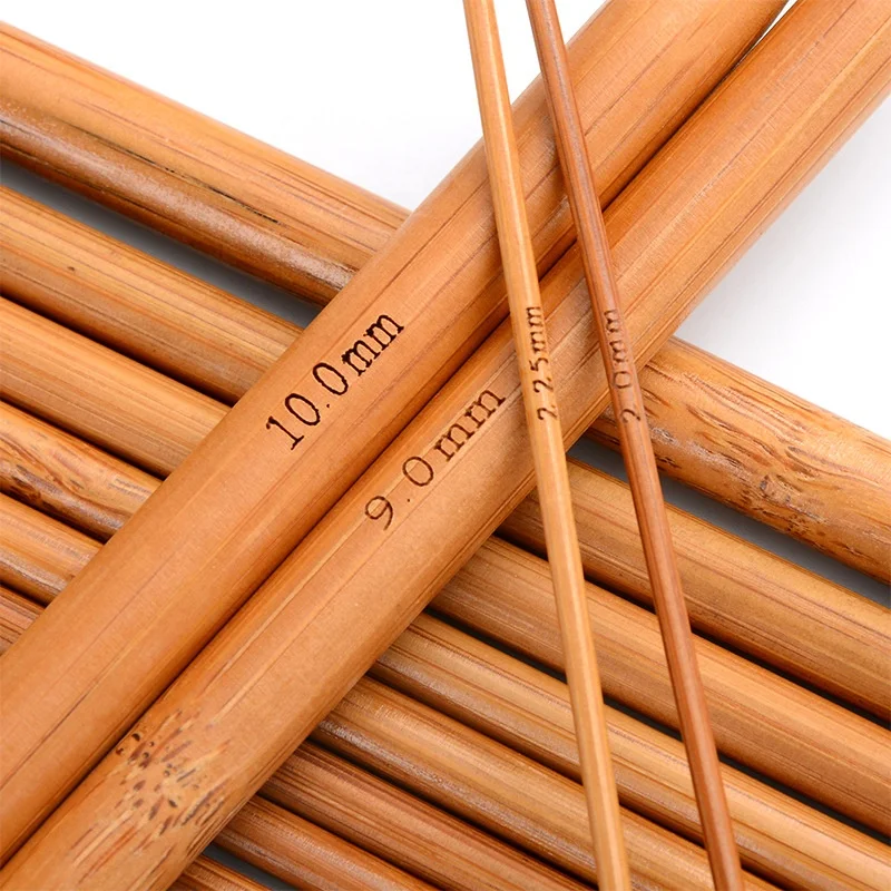 14 Inch Length 17 Size Of Diameter Carbonized Bamboo Needle Knitting Double  Pointed Bamboo Knitting Needles - Buy 14 Inch Length 17 Size Of Diameter  Carbonized Bamboo Needle Knitting Double Pointed Bamboo