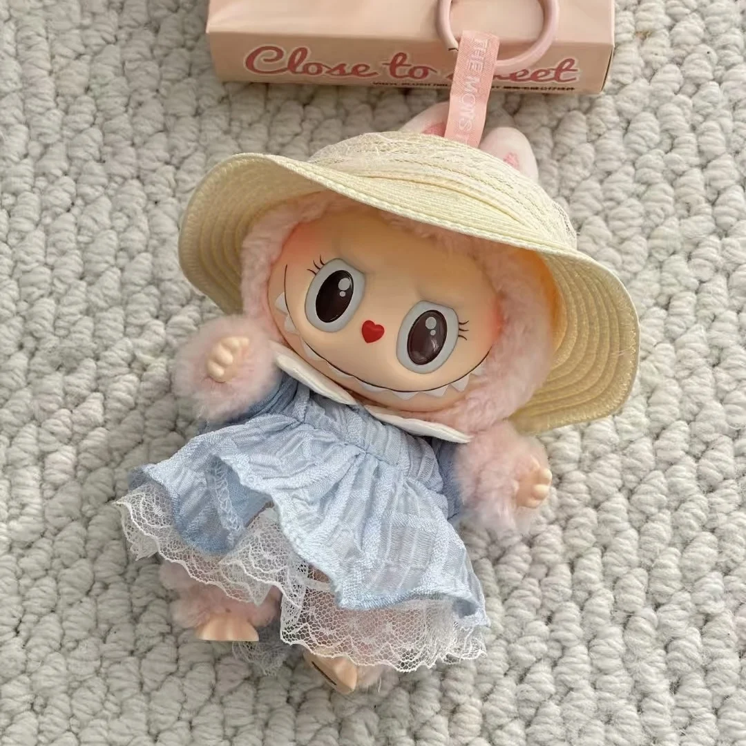 LABUBUラブブMokoko The Blue Diamond Labubu Mokoko The Blue Diamond Vinyl Plush Doll Pendant