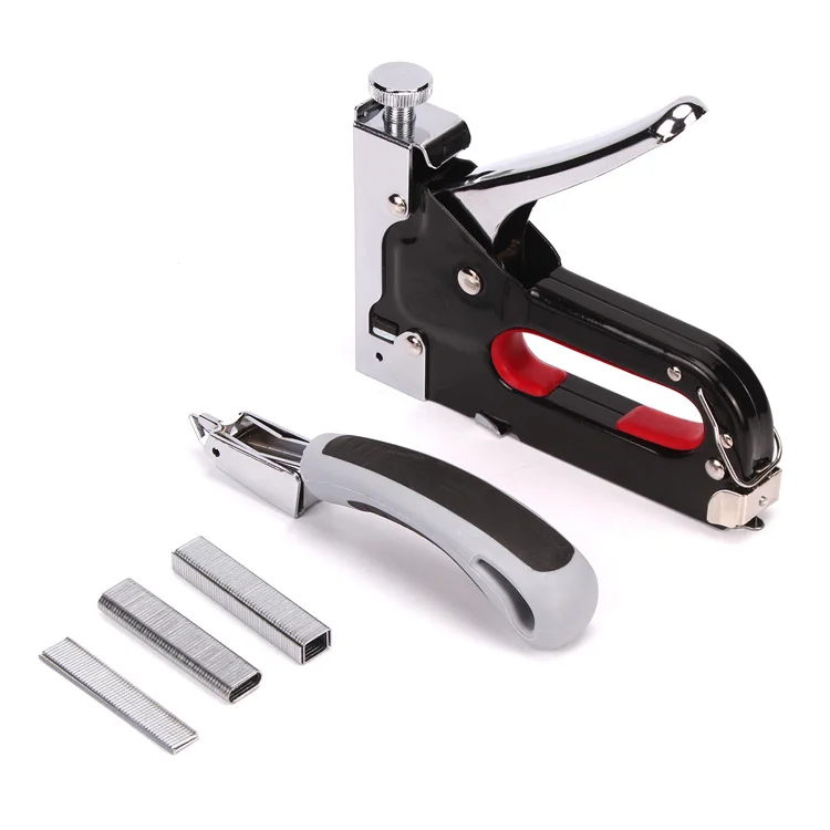 3 в 1 штапельного пистолет с степлер жидкость для снятия и скобы плоскогубцы высокое качество пневматический U10-12mm T10-14mm