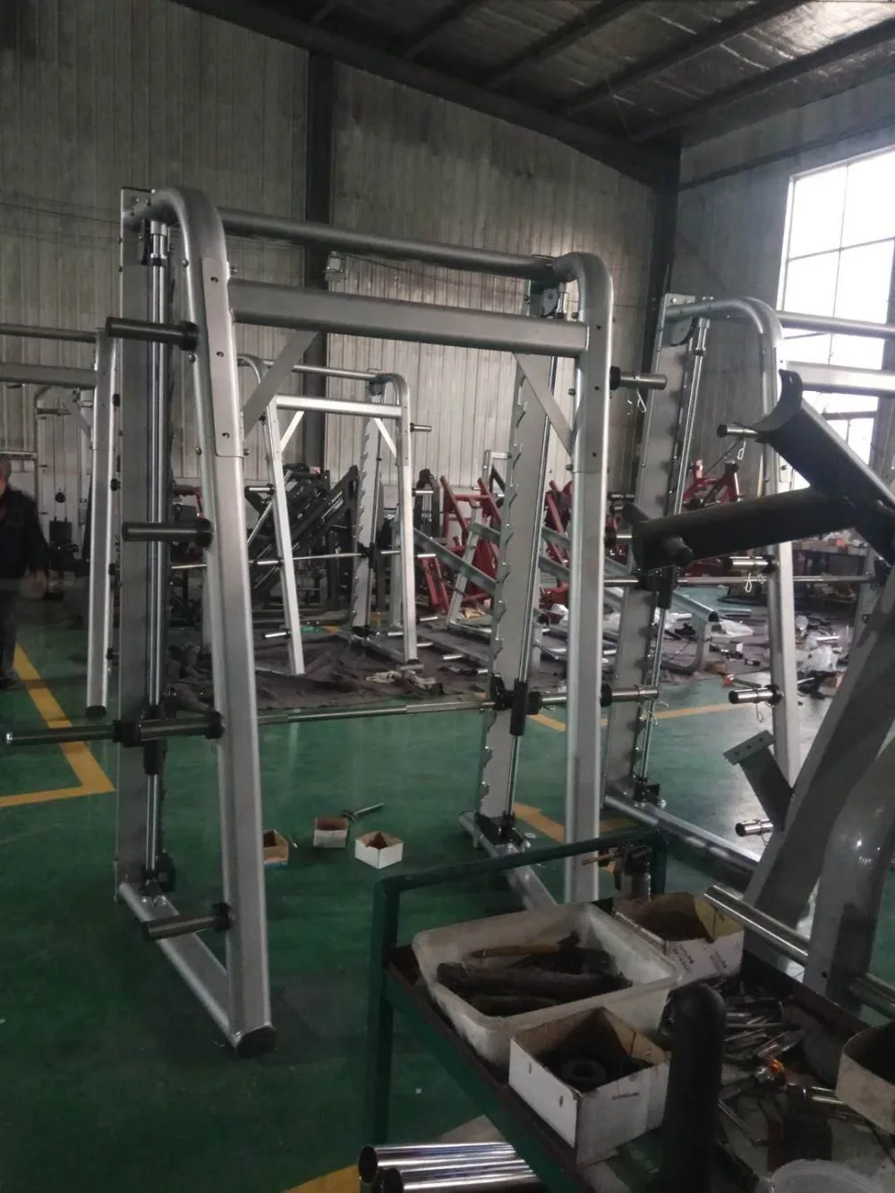 2022 Hot Sales Fitness Equipment Smith Machine Power Rack