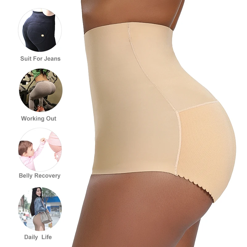 Breathable Plus Size Hip Pad Buttocks Shaper Panty Women  display picture 3
