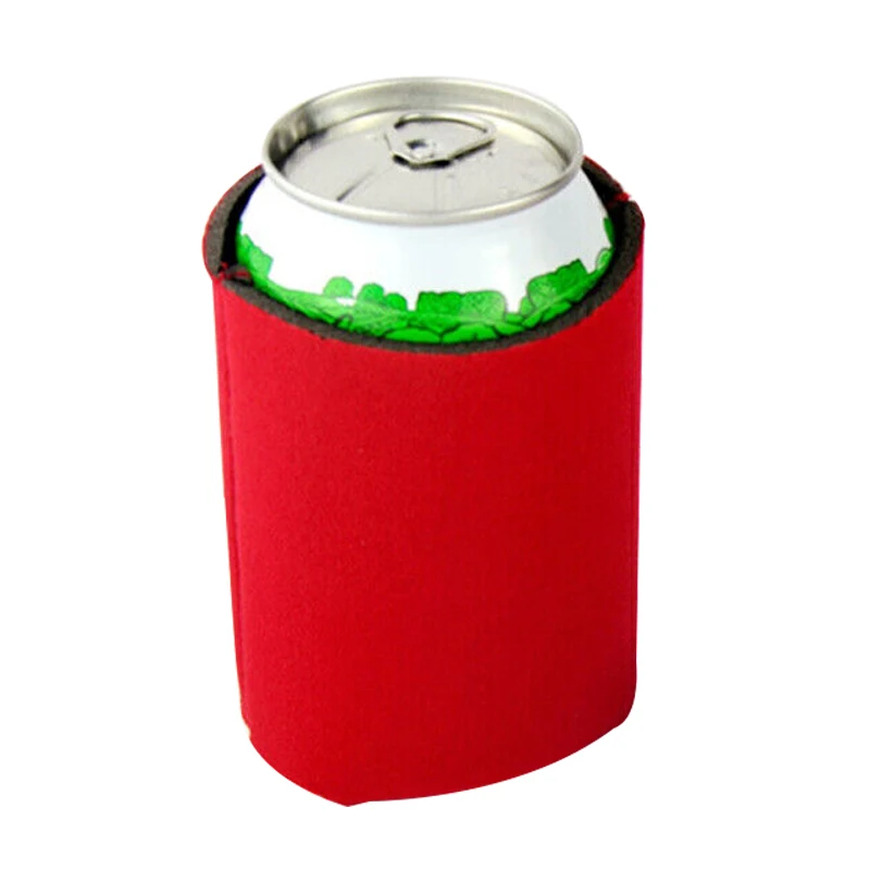 12oz Foam Can Koozies Drink Blue Beer Can Cooler Holder Neoprene Collapsible Can Coolie Buy