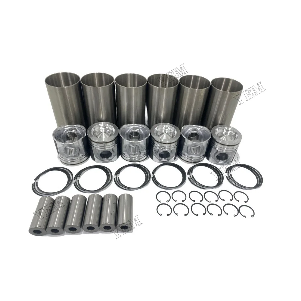 C7.1 Cylinder Liner Kit Fits for Caterpillar High Performance Engine Parts 4