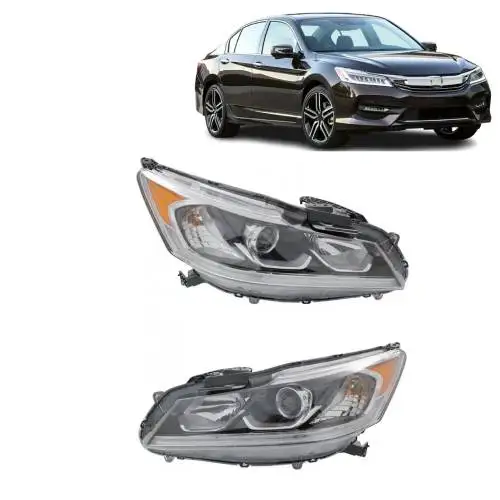 car body halogen & xenon LED headlight headlamp usa for HONDA accord 2016 2017