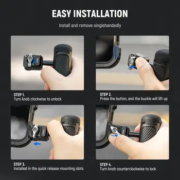 NEEWER Quick Release Side Handle Only for 2nd Gen Phone Cages detail image