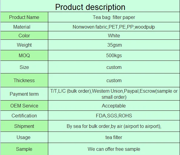 Hot Sale Bowl Shape 14cup White Bleached Coffee Filter Paper Coffee