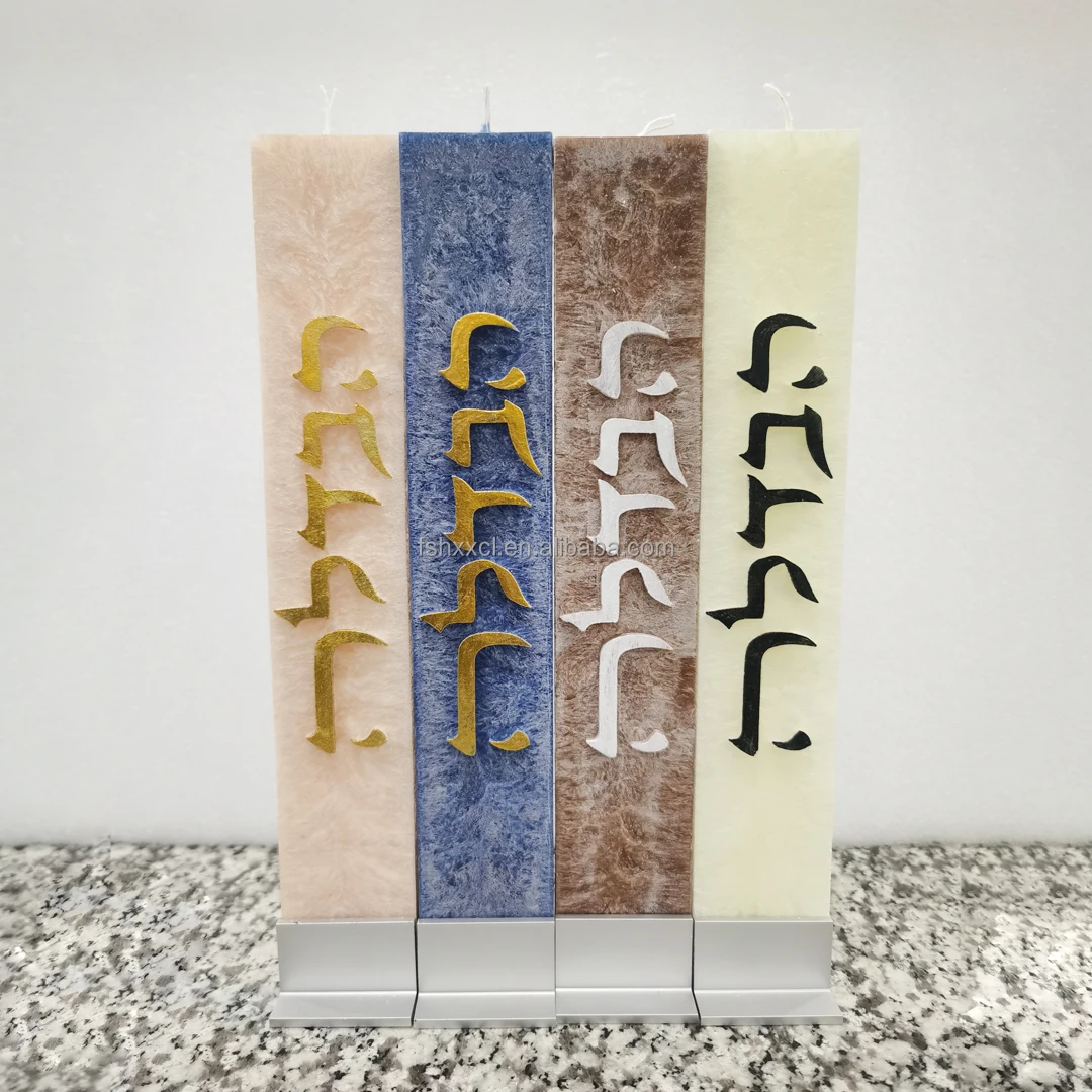 Customized Multicolor Snowflake Grained Ritualistic Candle Colours Ice ...