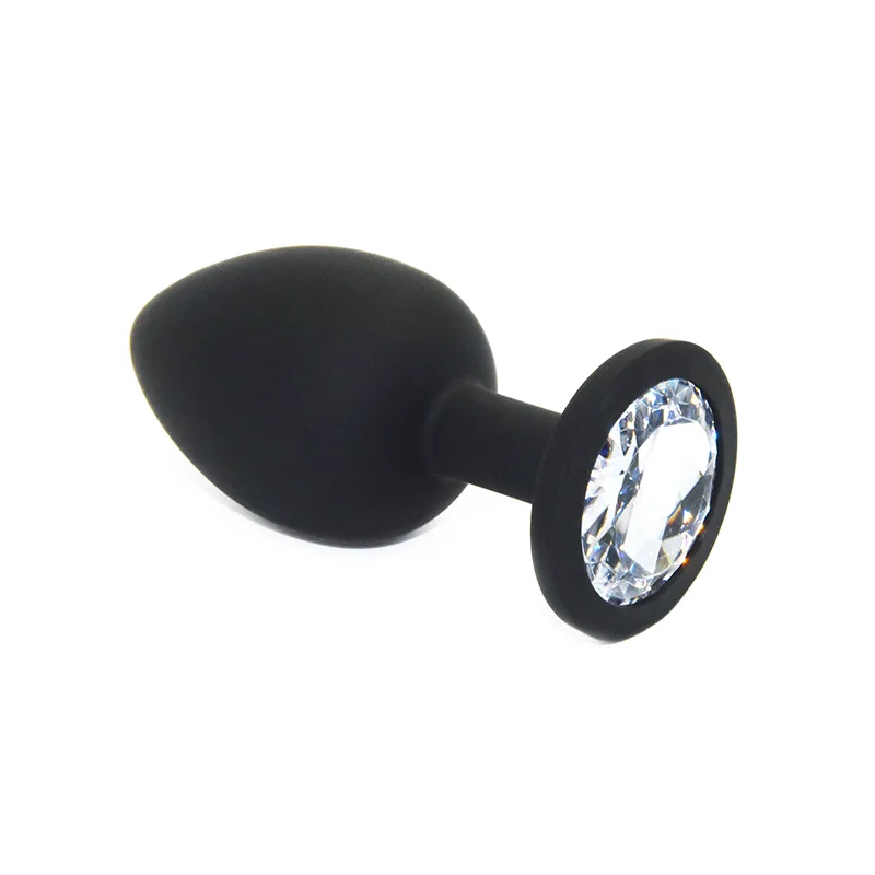 erotik anal plug ANAL DILDO KUGELN Kette Analplug aus Silikon Schwarz Fetisch Analkette 3  Kugeln EUR 15,99 main image 0