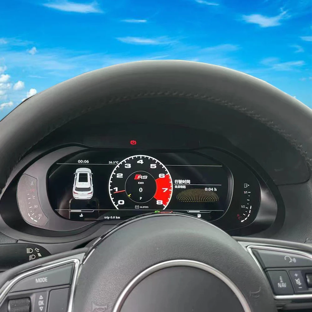 10.25" Digital Dashboard Panel Car Cluster Instrument Cockpit Lcd