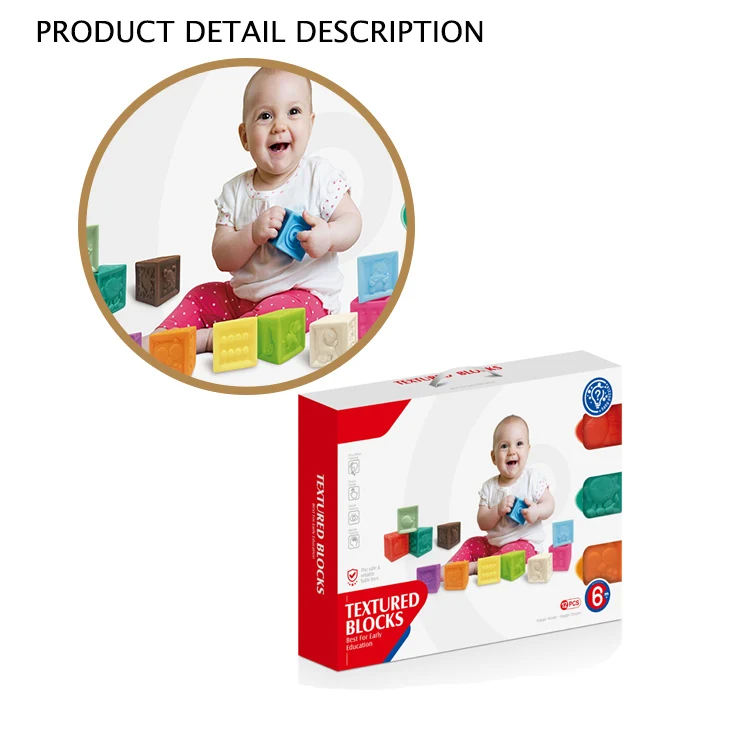 
 Силиконовая игрушка-башня 12 шт., детские игрушки  