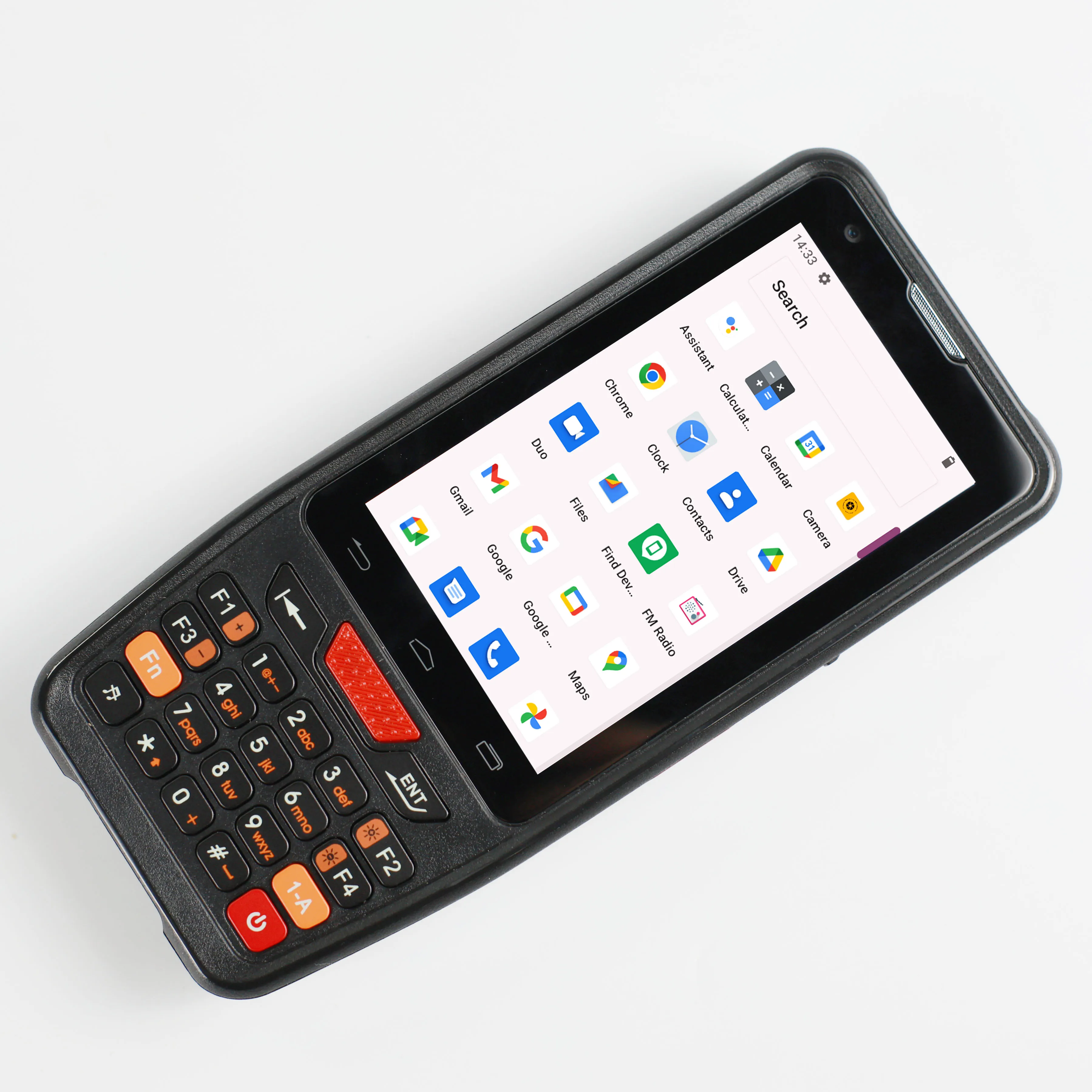 OEM Industrial Rugged PDA Scanner Durable Android Handheld 2D Barcode & NFC Reader WiFi Communication Warehouse Applications