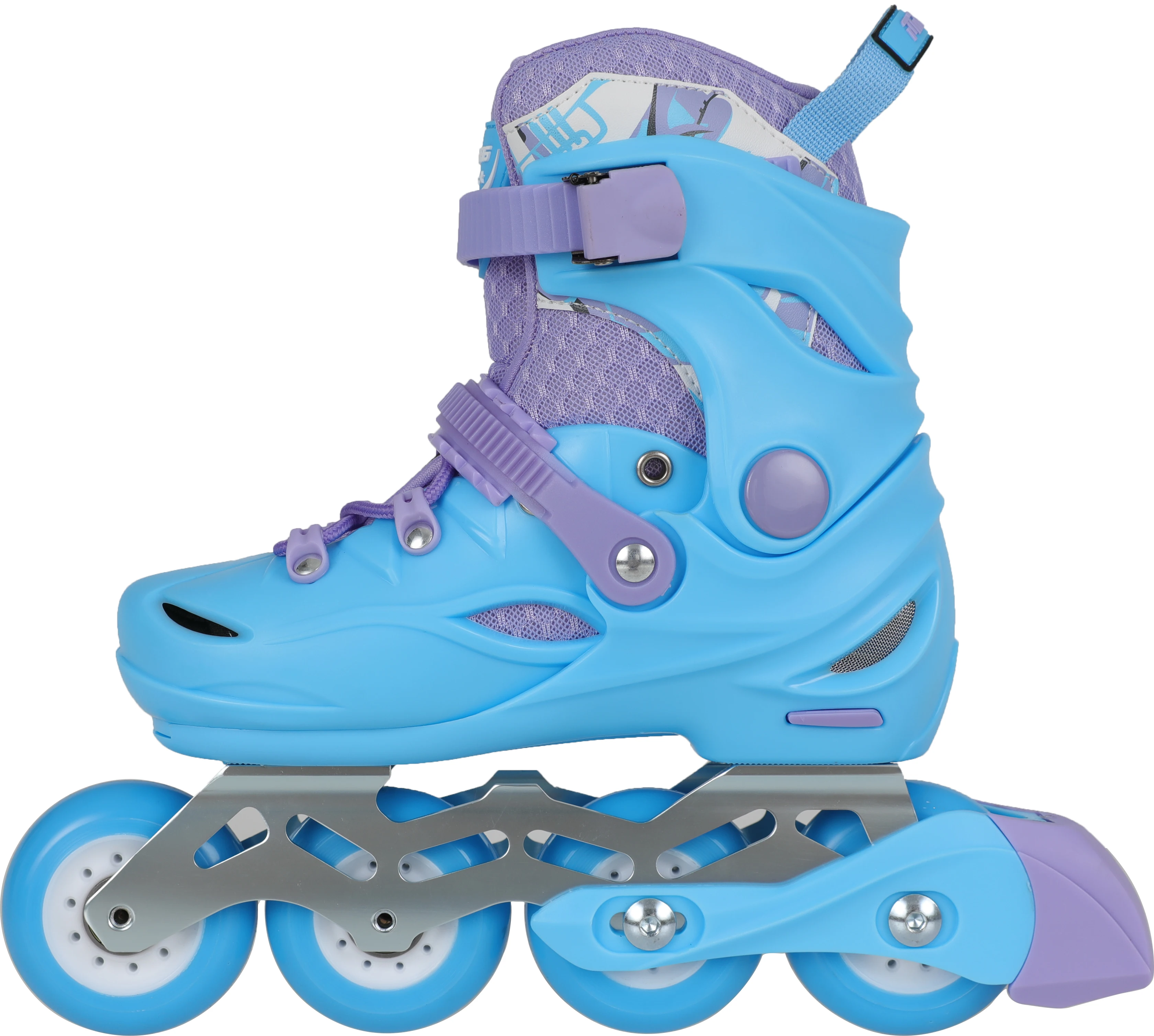 RAVEN Inline skates, inlineskates, voor kinderen en volwassenen, optieel, 2-in-1, met verstelbare schaatsen, zwart (Oxen Black zonder glijders, 38-42 (25-27,5 cm
