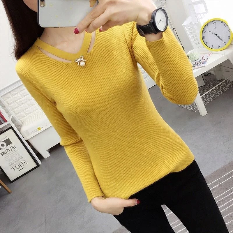 Suéter De Estilo Coreano Con Cuello En V Para Chica,Jersey Básico Sexy  Ajustado,Venta Al Por Mayor - Buy Jersey Básico,Nueva Moda Estilo  Coreano,Buffalo Plaid Suéter Product on Alibaba.com
