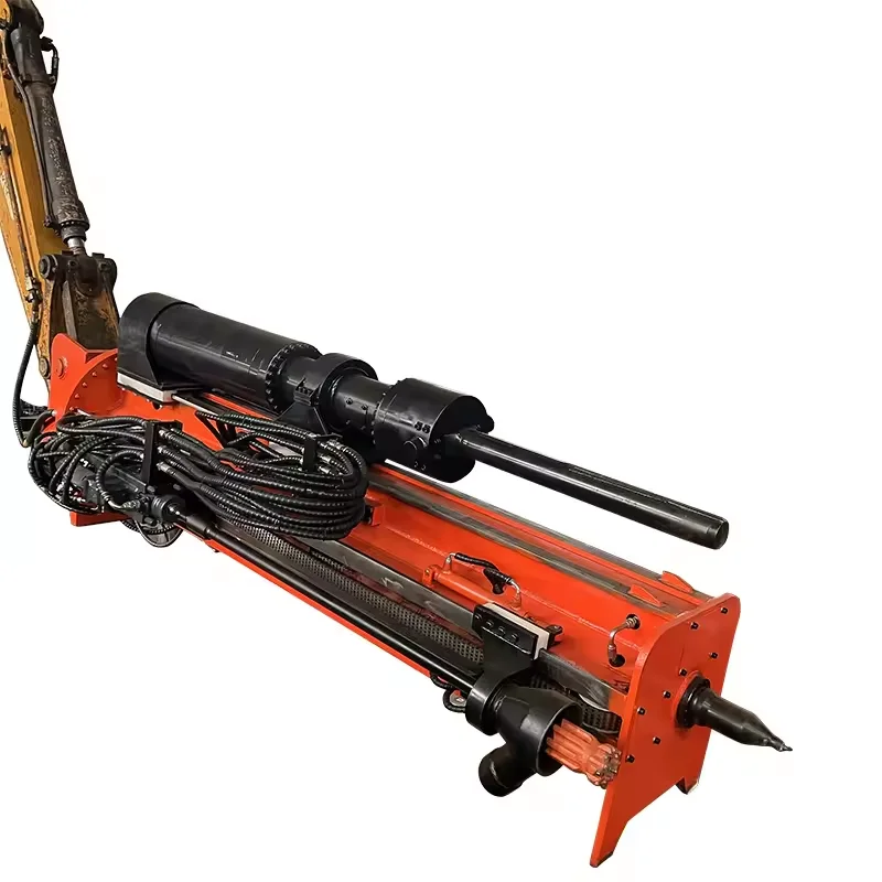 High Efficient Rock Splitting Machine Integrating Drilling and Splitting All-in-one Machine for Rock Splitter Wedge