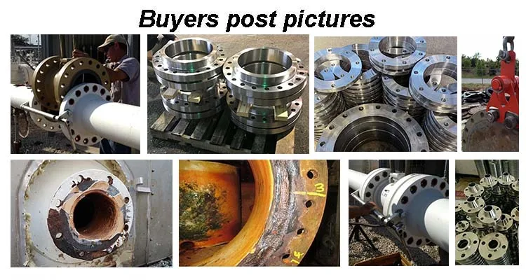 Factory Direct Sales Convenient Assembly and Disassembly Good Interchangeability Pipe Fittings Flange B16.5 Titanium Flange