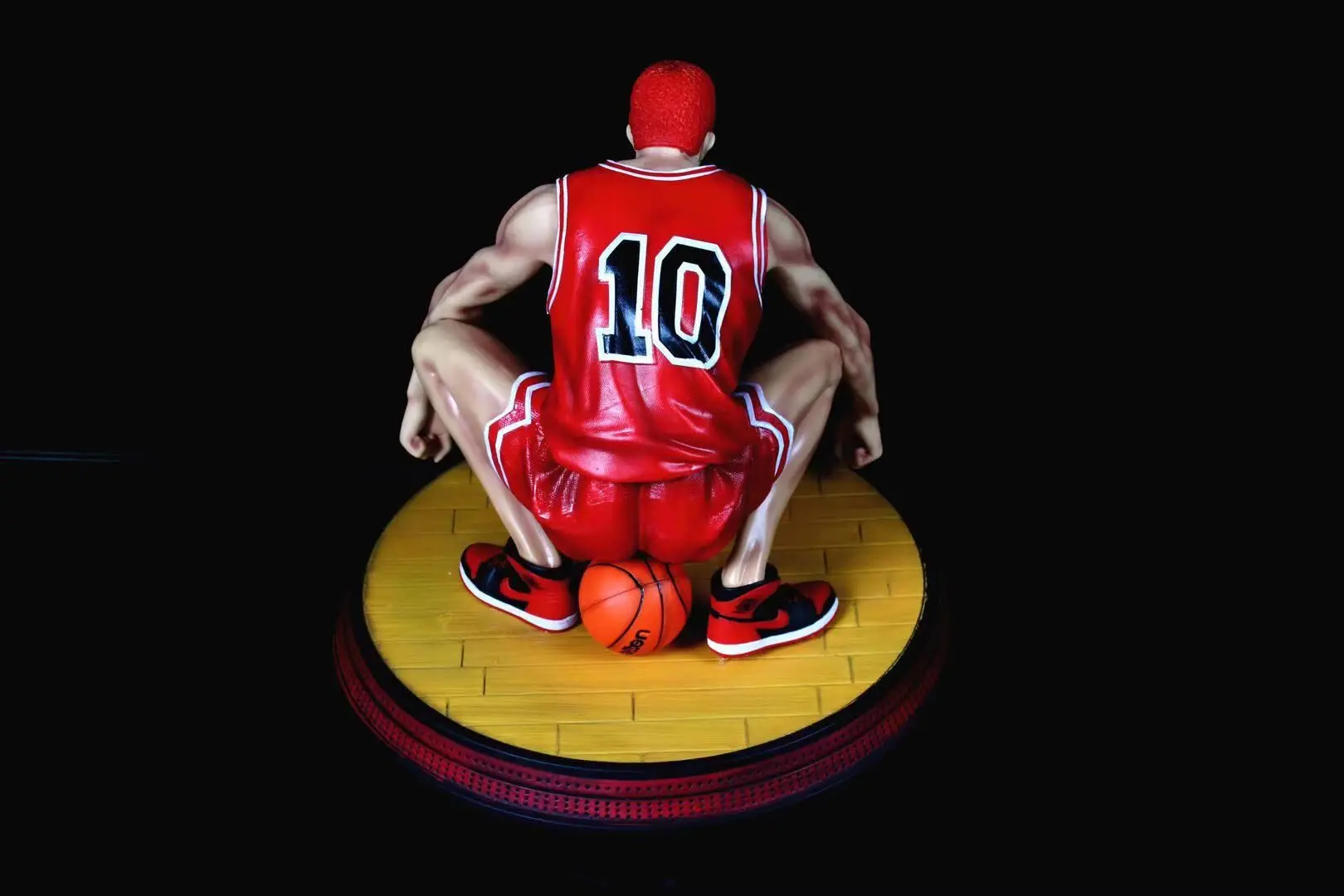 SHOHOKU 10 バスケットボールフィギュア New Anime Slam Dunk Shohoku #10 Hanamichi Sakuragi PVC