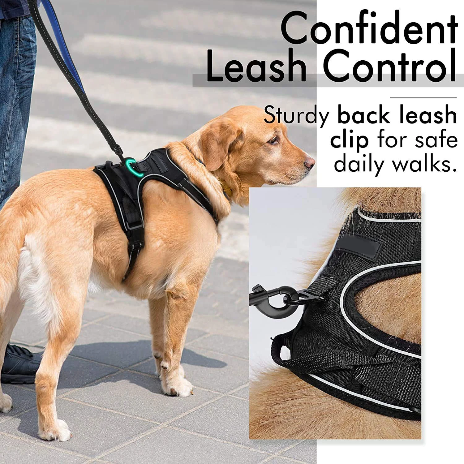 Drh K9 Neoprene Reflective Tough Adjustable Pet Dog Har Accessories ...