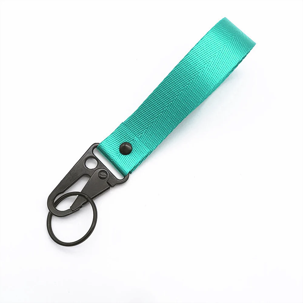 Custom Logo Printed Sublimation Strap Wrist Polyester Keychain Lanyard